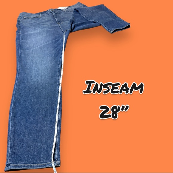 🎉HP🎉 NWT GOOD AMERICAN Good Legs Skinny Jeans in light indigo wash. Size 24 👖 - Picture 7 of 15